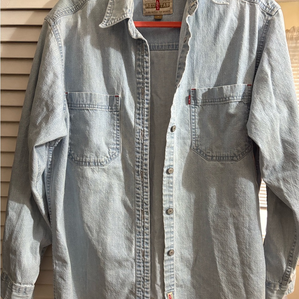Levi's Red Tab Women's Blue Shirt